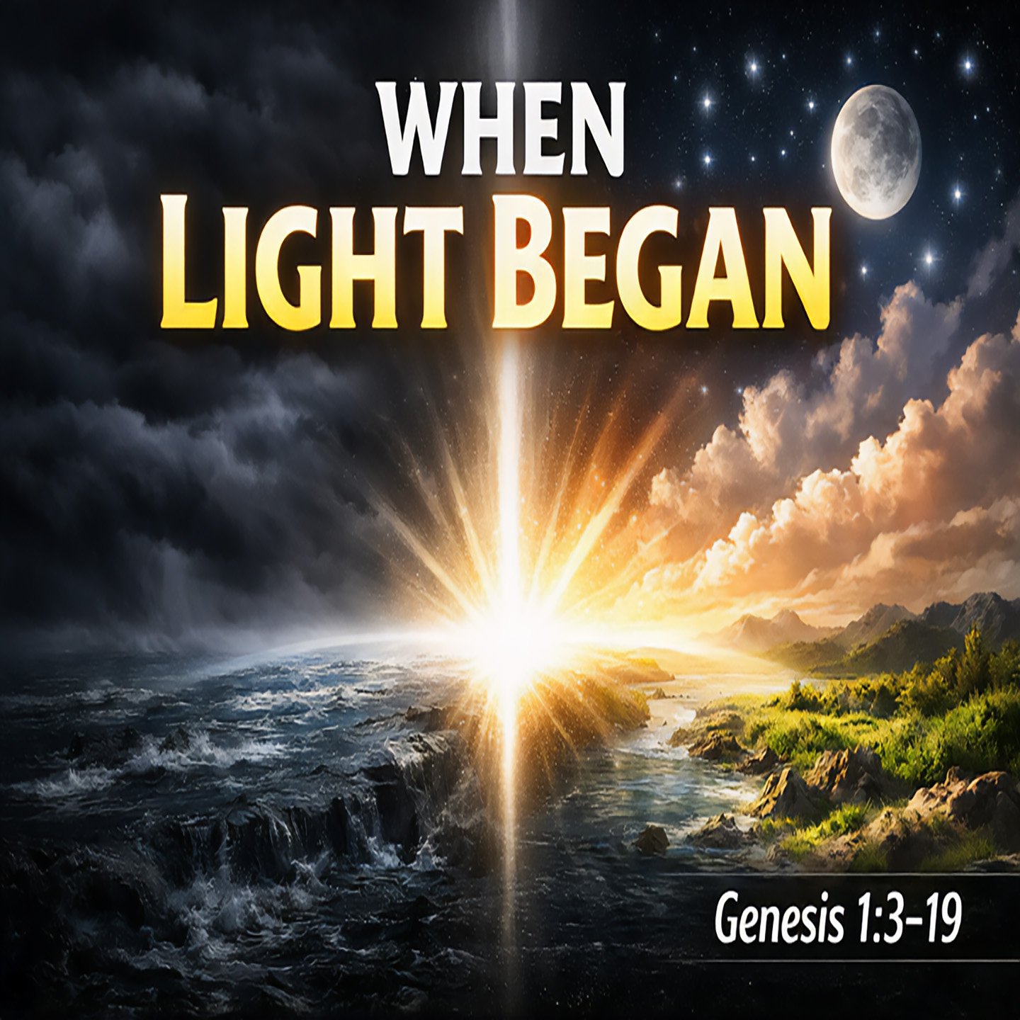 The Days of Creation 1-4 | Genesis 1:3-19