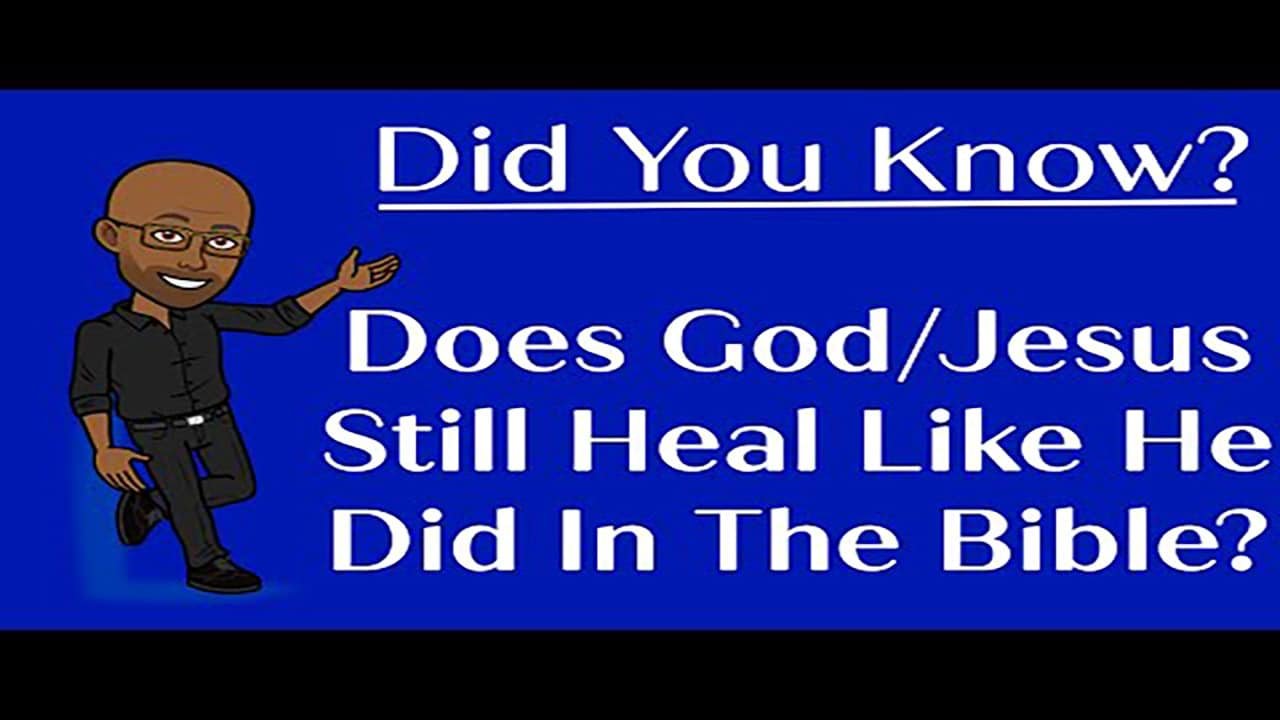 Does God (Jesus) still heal like He did in the Bible? | Matthew 4:23