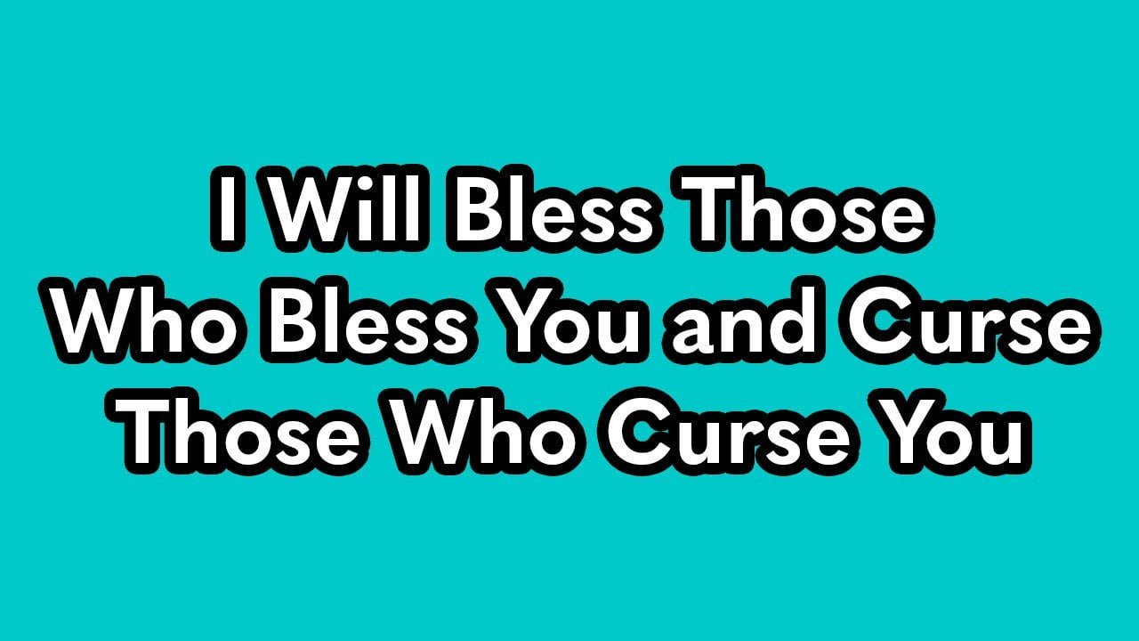 Is the blessing or cursing of Jews still relevant today?