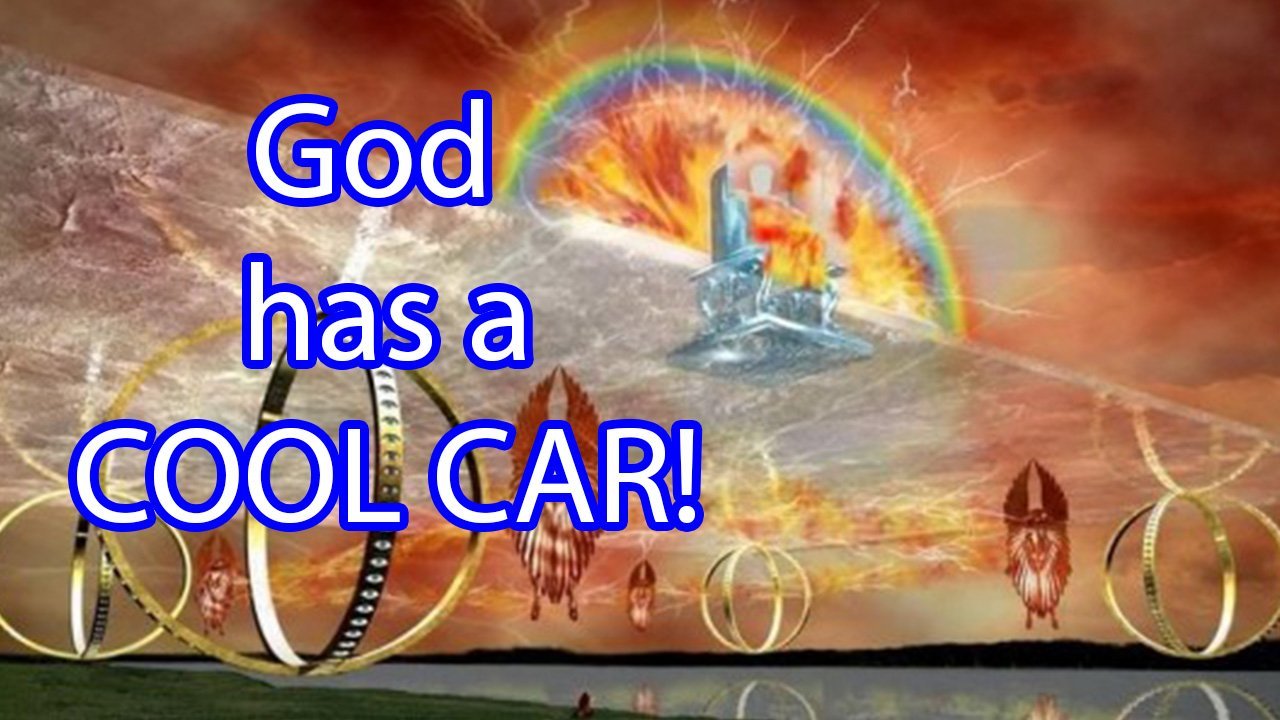 God has a COOL CAR!