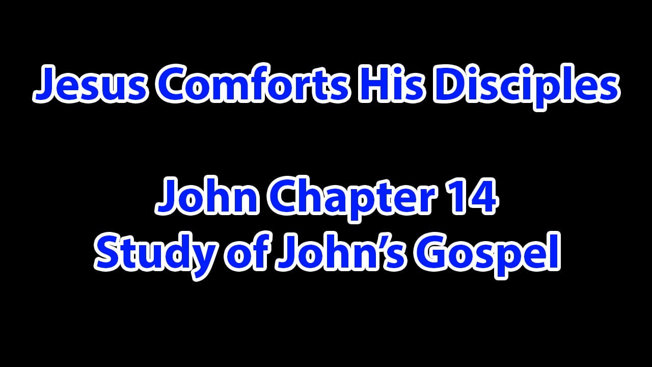 Jesus Comforts His Disciples - John Chapter 14