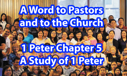 A Word to Pastors and to the Church