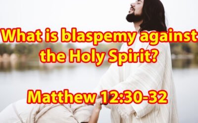 What is blasphemy against the Holy Spirit?