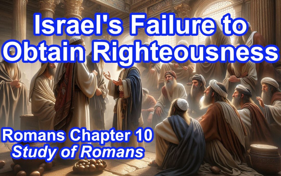 Israel’s Failure to Obtain Righteousness (Romans 10)