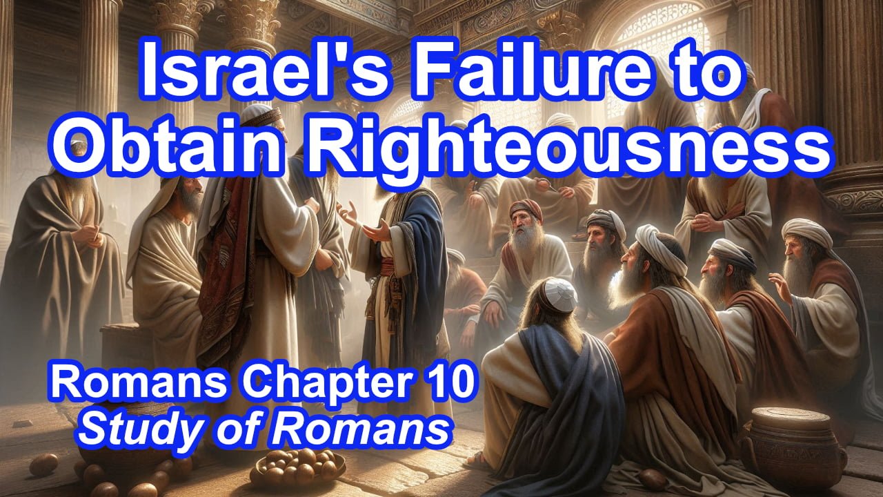 Israel’s Failure to Obtain Righteousness (Romans 10)