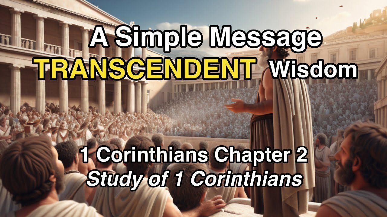 1 cor 2 A Simple Message with TRANSCENDENT Wisdom (1 Corinthians Chapter 2)