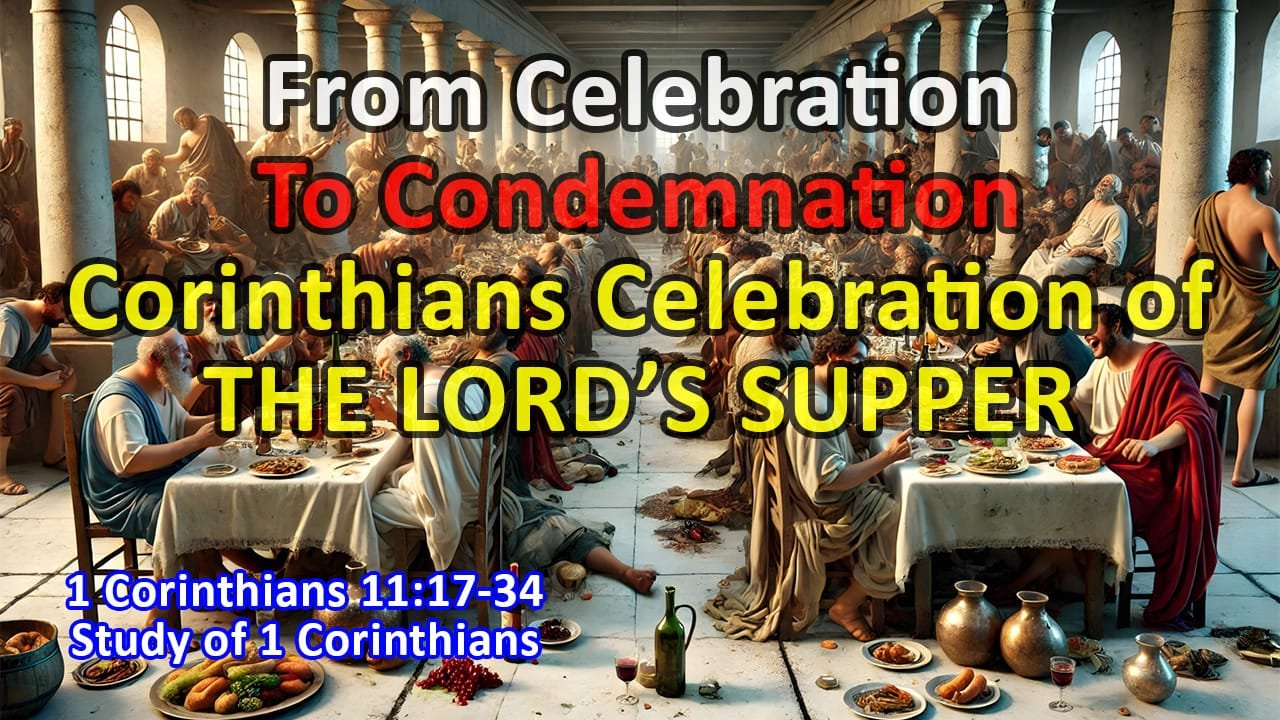 From Celebration to Condemnation: The Lord’s Supper (1 Corinthians 11:17-34)