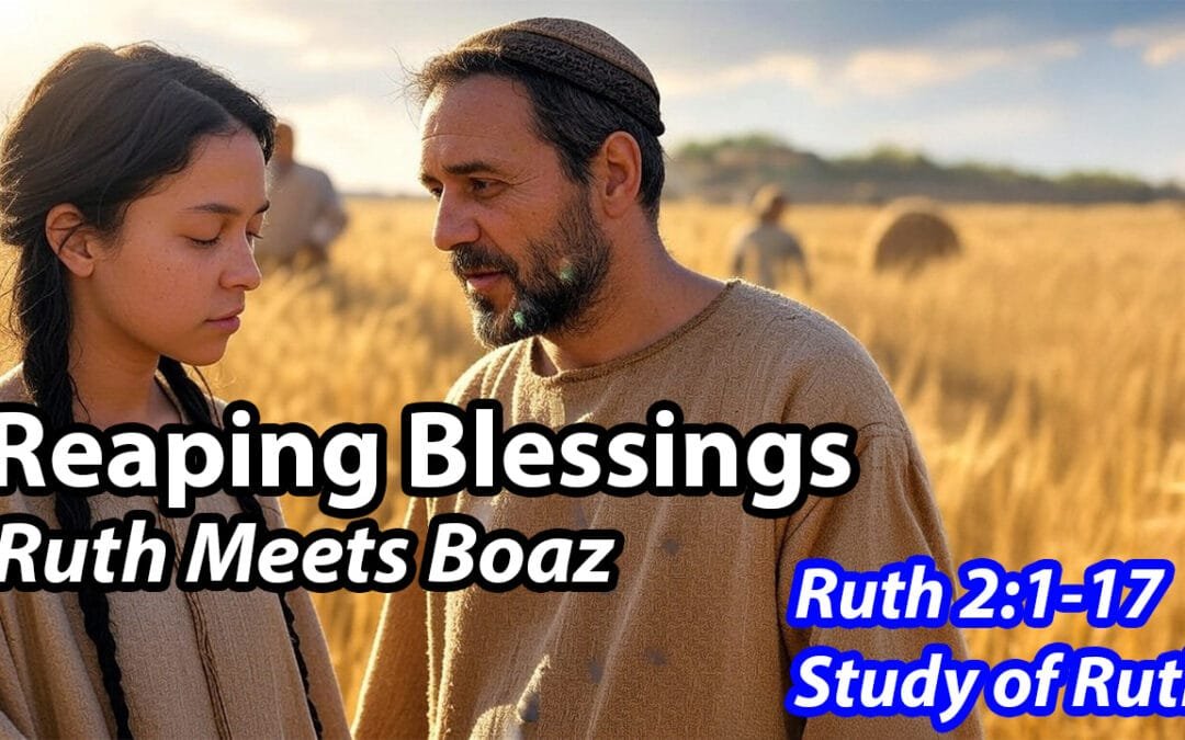 Reaping Blessings: Ruth Encounters Boaz (Ruth 2:1-17)