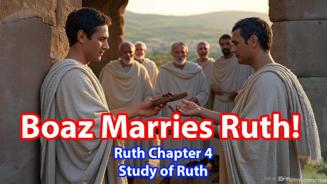 God’s Providence: Boaz Marries Ruth! (Ruth Chapter 4)