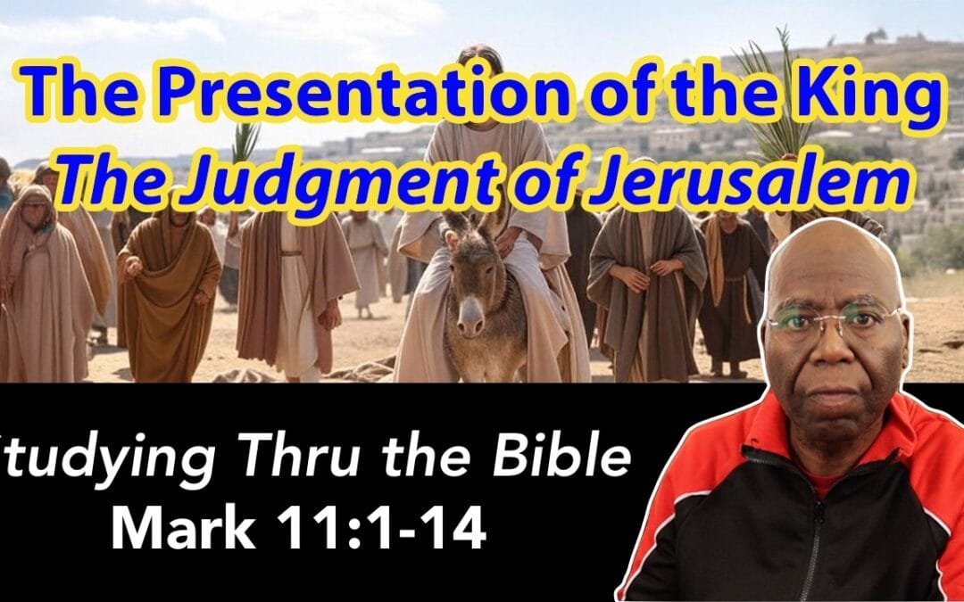 The Presentation of the King: The Judgment of Jerusalem (Mark 11:1-14)