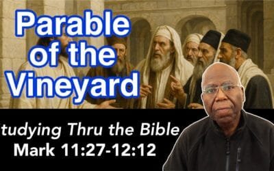 Parable of the Vineyard (Mark 11:27-12:12)