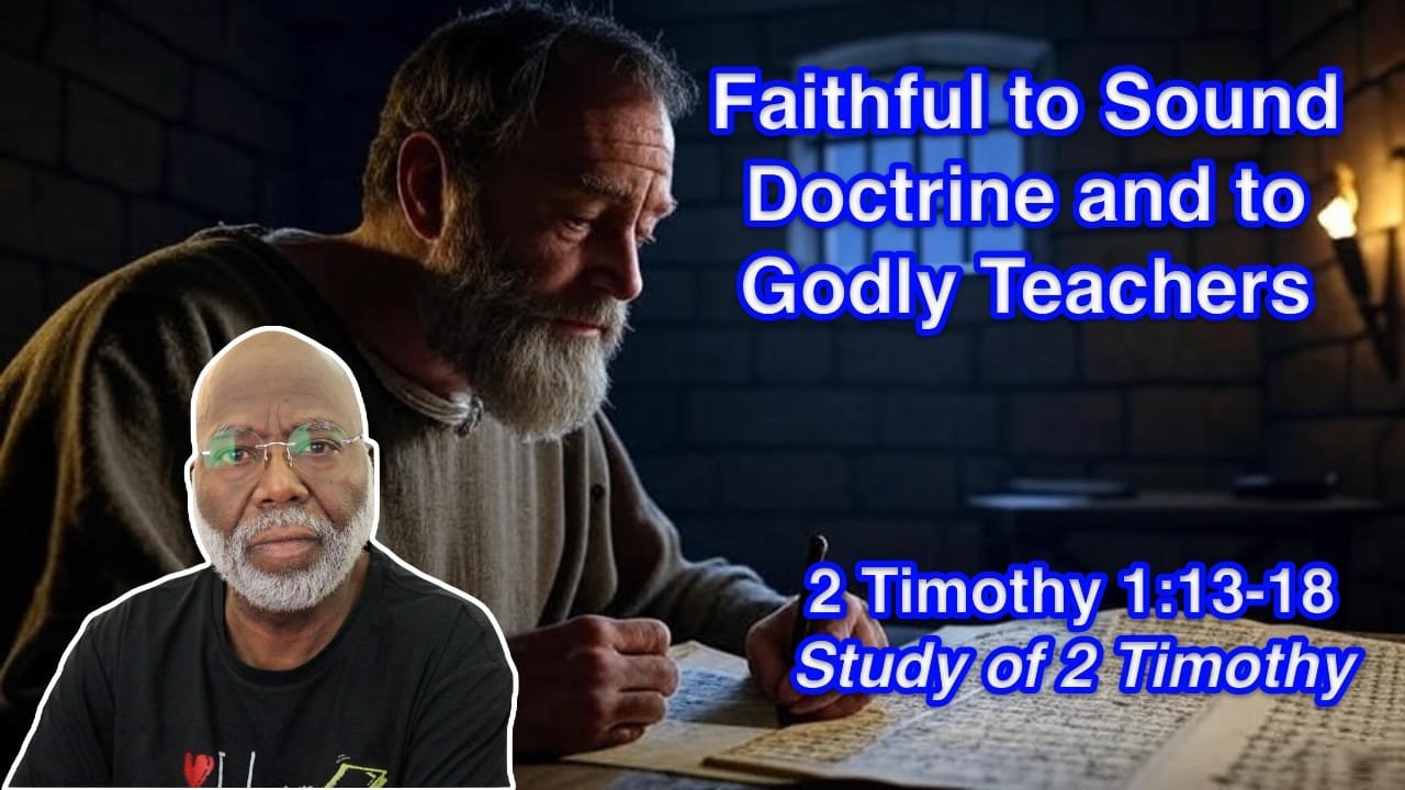 Faithful to Sound Doctrine; Faithful to Godly Teachers (2 Timothy 1:13-18)