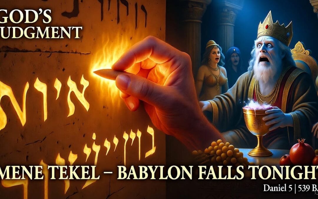 Babylon is Taken: The Handwriting on the Wall (Daniel Chapter 5)