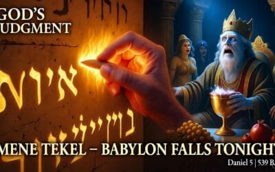 Babylon is Taken: The Handwriting on the Wall (Daniel Chapter 5)