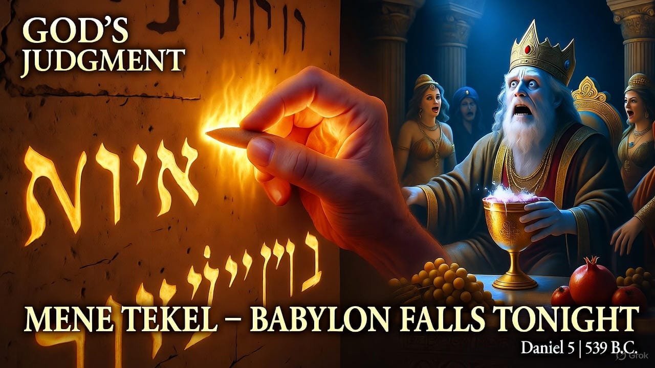 Babylon is Taken: The Handwriting on the Wall (Daniel Chapter 5)