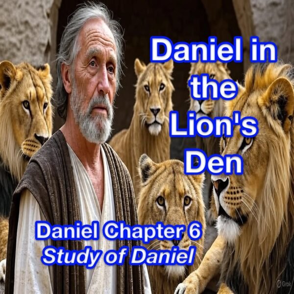 Daniel in the Lion’s Den (Daniel Chapter 6)
