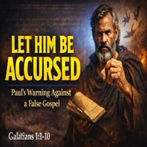 Let Him Be Accursed! (Galatians 1:1-10)