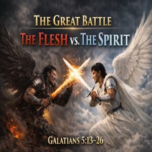 The Great Battle: the FLESH vs the SPIRIT (Galatians 5:13-26)