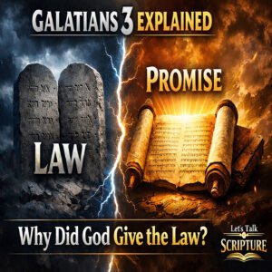 Why Did God Give the Law? (Galatians 3:15-29)
