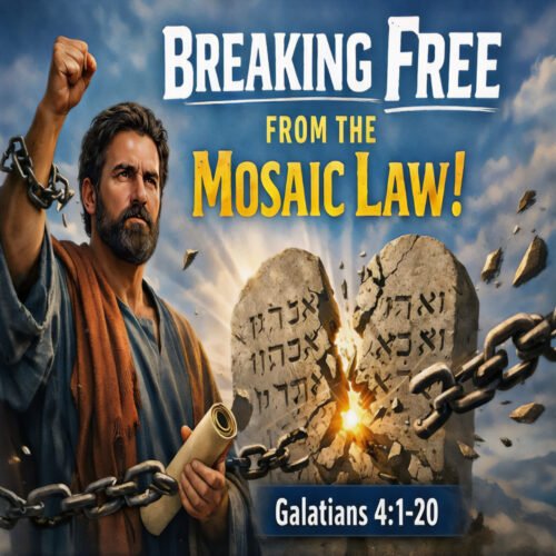 Breaking Free from the Mosaic Law! | Galatians 4:1-20