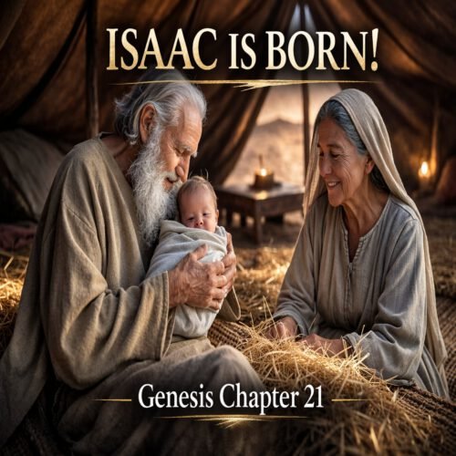 thumbnail podcast Isaac is Born | Genesis Chapter 21