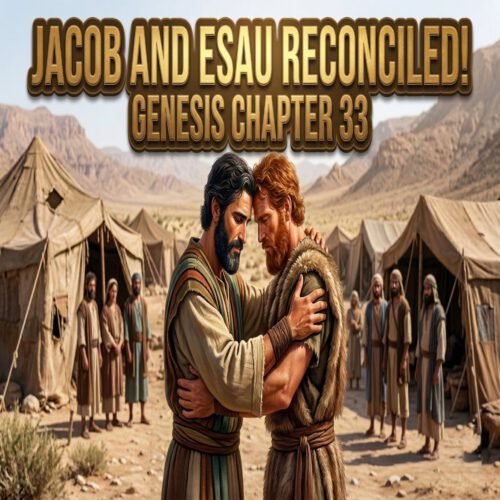 thumbnail podcast Jacob and Esau are Reconciled! (Genesis Chapter 33)