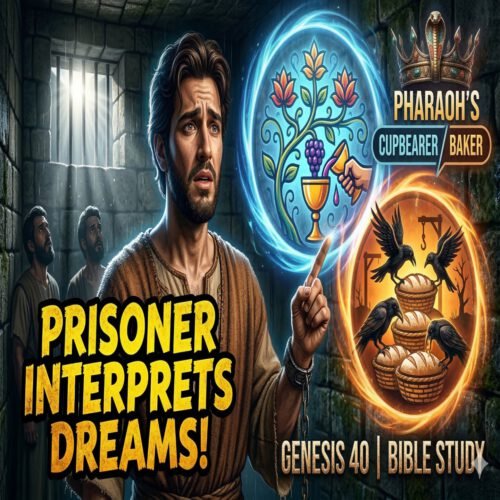 thumbnail podcast Joseph Interprets the Cupbearer’s and Baker’s Dreams (Genesis Chapter 40)