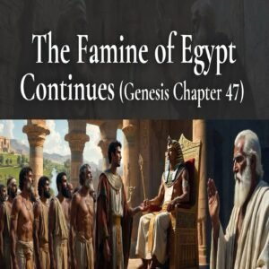 The Famine of Egypt Continues (Genesis Chapter 47)