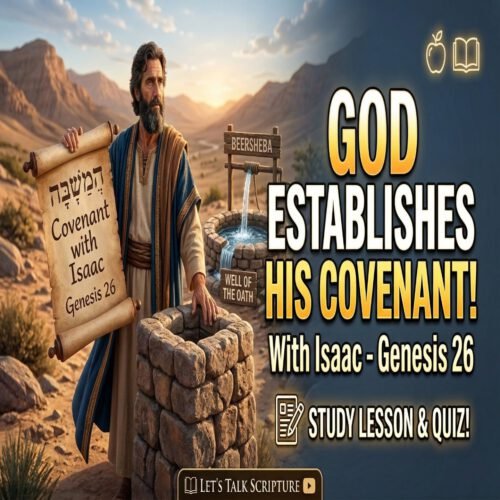 thumbnail podcast God Establishes His Covenant With Isaac (Genesis Chapter 26)