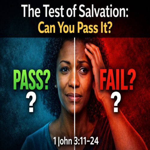 thumbnail podcast The Test of Salvation: Can You Pass It? (1 John 3:11-24)