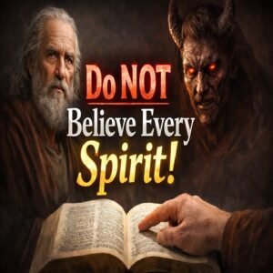 Do NOT Believe Every Spirit! (1 John 4:1-6)