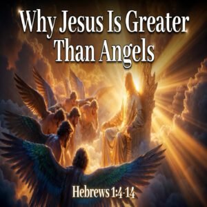 Why is Jesus Greater Than Angels? (Hebrews 1:4-14)