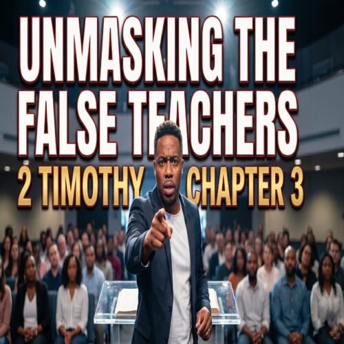 The Rise of False Teachers in the Last Days (2 Timothy Chapter 3)