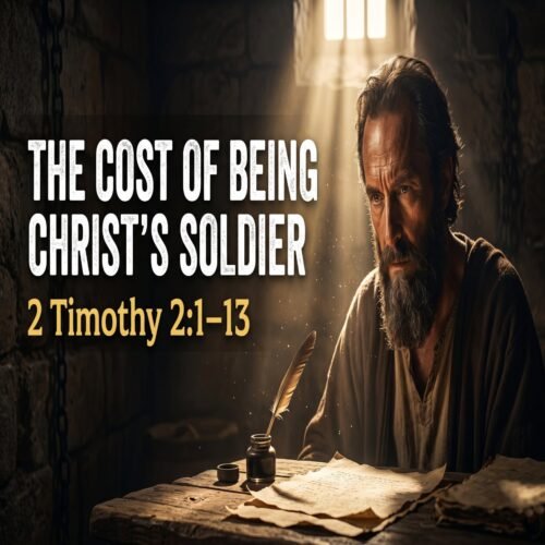thumbnail podcast (new) The Cost of Being Christ's Soldier (2 Timothy 2:1-13)